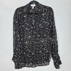 Bella Dahl floral lightweight buttondown Long sleeves shirt